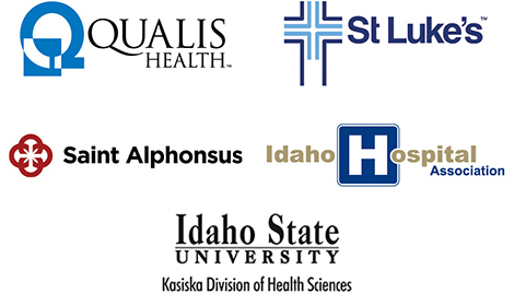 Qualis Health, St. Luke’s, Saint Alphonsus, Idaho Hospital Association, Idaho State University Kasiska Division of Health Sciences